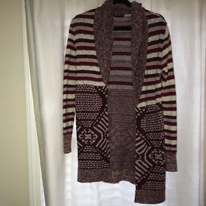 Écote Striped Cardigan Sweater